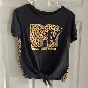 Mtv Cheetah Short Sleeve T-Shirt